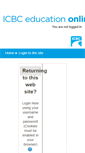 Mobile Screenshot of education.icbc.com